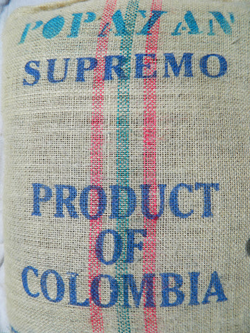 Colombian Supremo Cauca coffee bag K