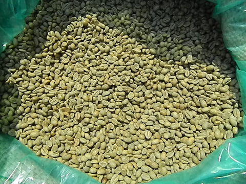 Organic Ethiopian Natural Benti Nenqa unroasted coffee beans  KK