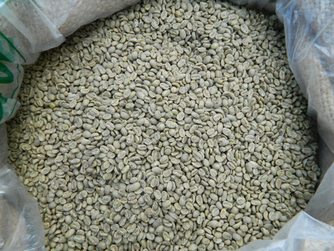 Organic Ethiopia Yirg Konga Coop unroasted coffee K