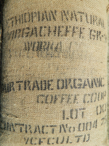 Organic Ethiopia WORKA Yirg Natural coffee bag j