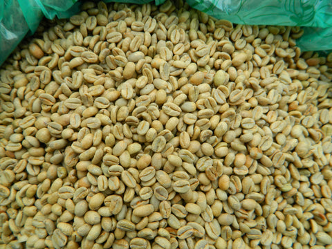 Ethiopian Organic Burka Gudina Unroasted Coffee Beans W