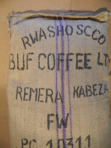 Rwanda Bufcafe Bourbon Top Lot coffee bag C