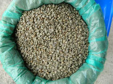 Organic East Timor Lacau Raw Coffee Beans f