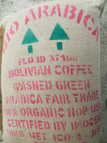 Organic Fair Trade Bolivian Yungas Bio Coffee Bag f