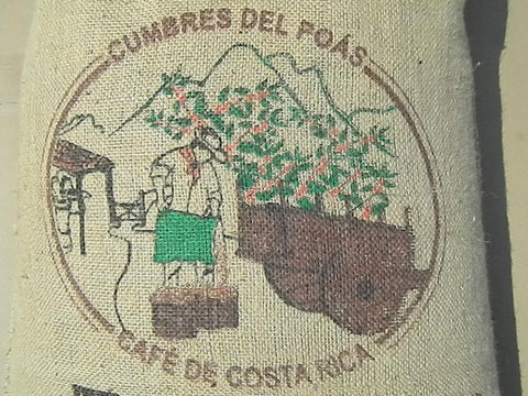Costa Rica Las Lajas Cumbres coffee bag HH