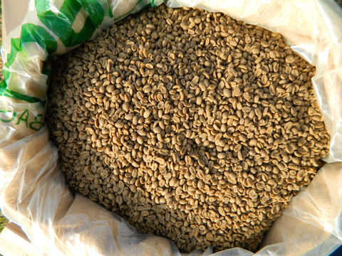 SWP Ethiopian Decaf Organic Sidamo unroasted coffee beans KK