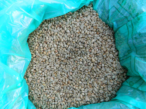Organic Ethiopia Yirgacheffe ADADO Nat unroasted coffee beans xx