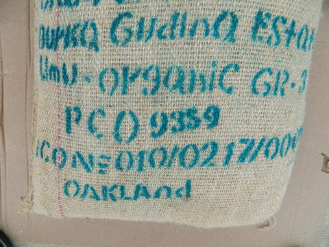 Organic Ethiopia Limmu Burka Gudina Natural Coffee Bag W