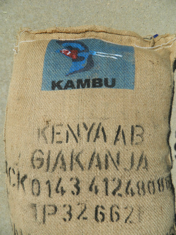 Kenya Giakanja Mombasa AB+ coffee bag y