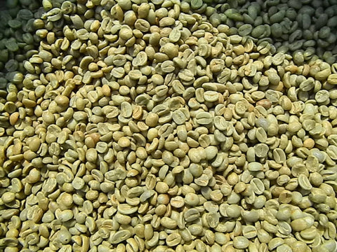 Las Lajas Cumbres Del Poas unroasted coffee beans