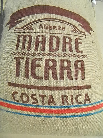 Costa Rica Organic FT Tierra Madre CV FW green coffee beans