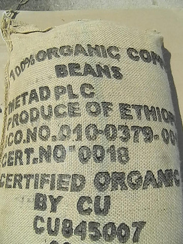 Ethiopia Hambela Benti Nenqa Nat Organic coffee bag KK