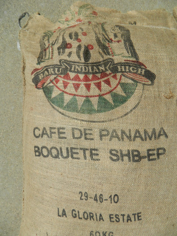 Panama Boquete La Gloria Estate coffee bag y