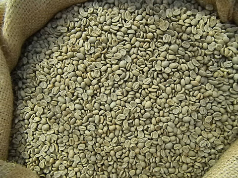 Peru Fair Trade Organic Alto Mayo unroasted coffee beans A