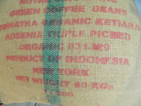 Organic Arabica Sumatra Adsenia coffee bag 15